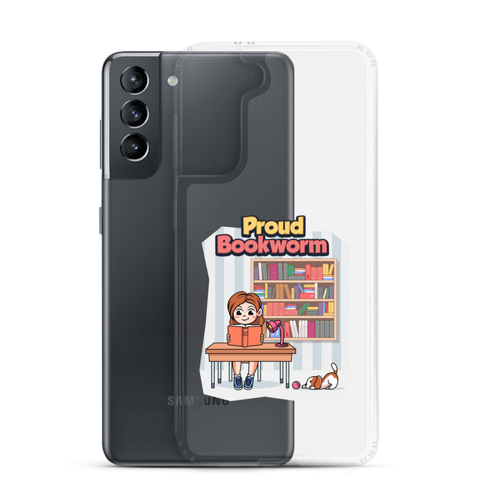 Samsung® Clear Case - Proud Bookworm