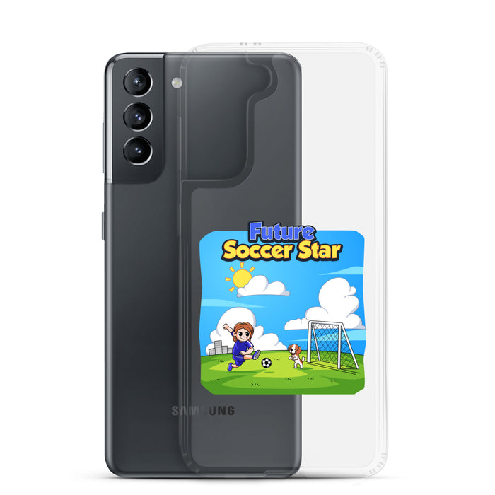 Samsung® Clear Case - Future Soccer Star