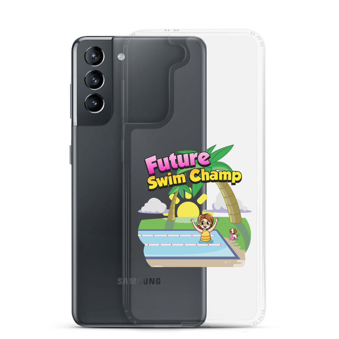 Samsung® Clear Case - Future Swim Champ