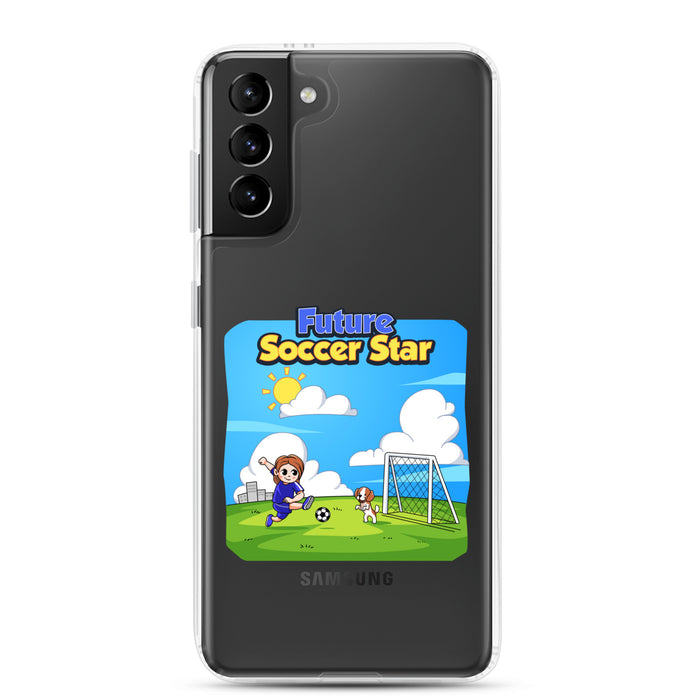 Samsung® Clear Case - Future Soccer Star