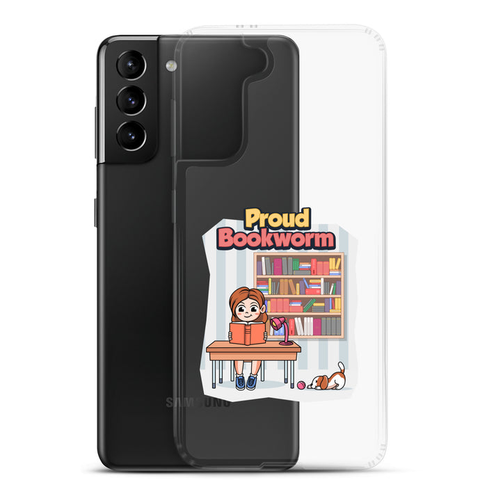 Samsung® Clear Case - Proud Bookworm