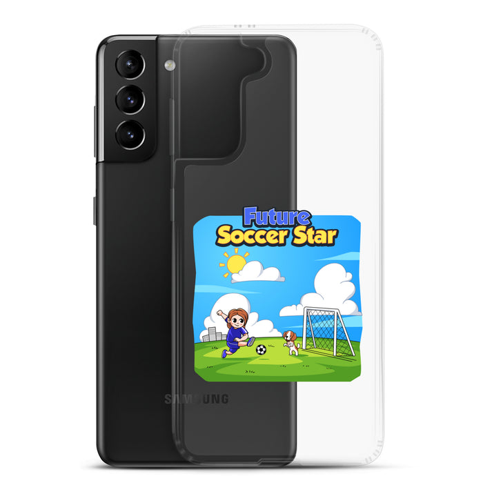 Samsung® Clear Case - Future Soccer Star