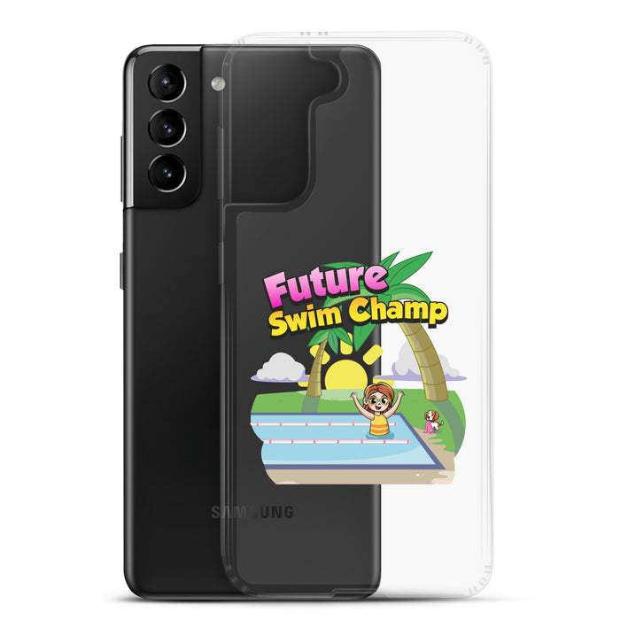 Samsung® Clear Case - Future Swim Champ