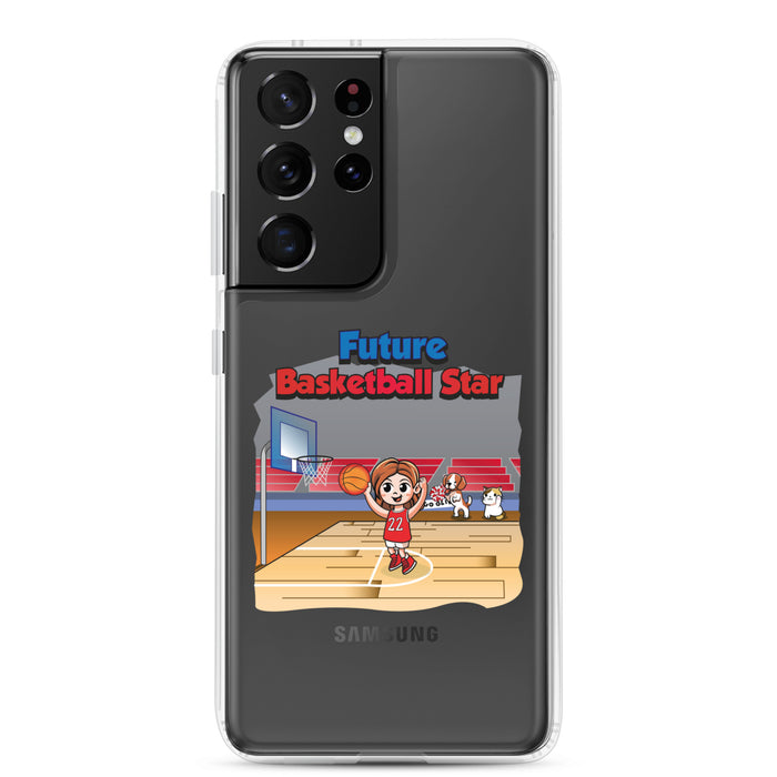 Samsung® Clear Case - Future Basketball Star