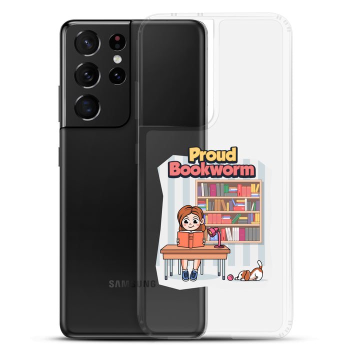 Samsung® Clear Case - Proud Bookworm