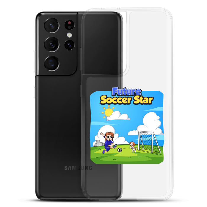 Samsung® Clear Case - Future Soccer Star