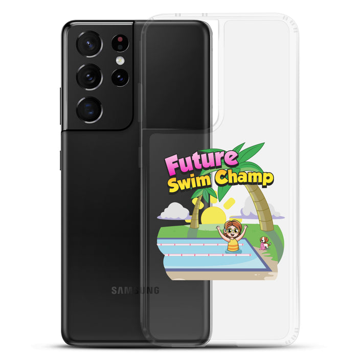 Samsung® Clear Case - Future Swim Champ