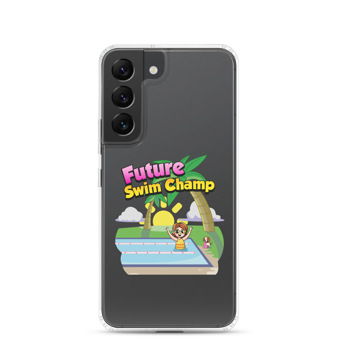 Samsung® Clear Case - Future Swim Champ