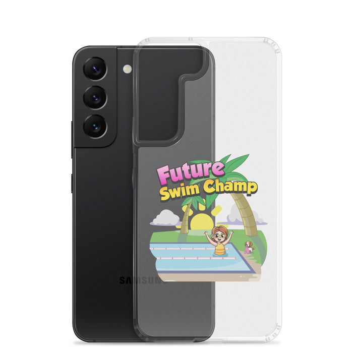 Samsung® Clear Case - Future Swim Champ