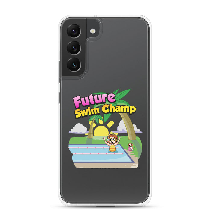 Samsung® Clear Case - Future Swim Champ