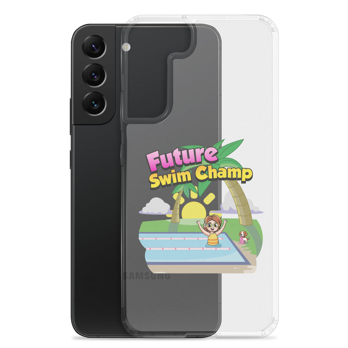 Samsung® Clear Case - Future Swim Champ