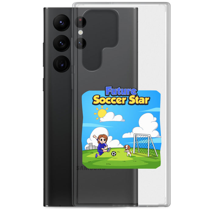 Samsung® Clear Case - Future Soccer Star