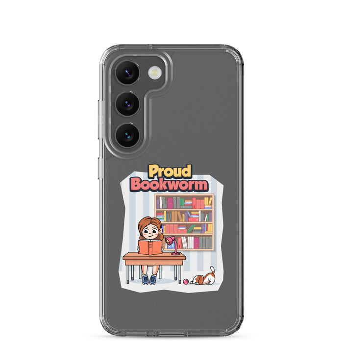 Samsung® Clear Case - Proud Bookworm