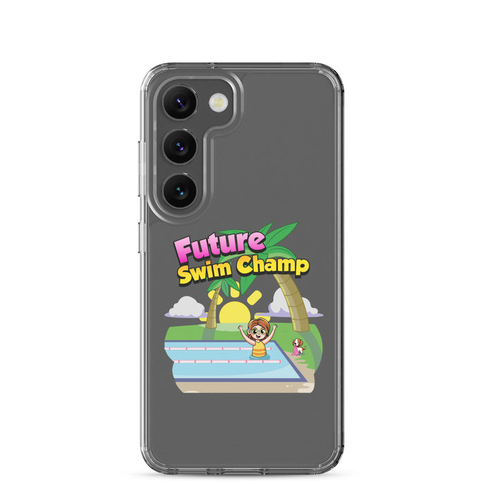 Samsung® Clear Case - Future Swim Champ