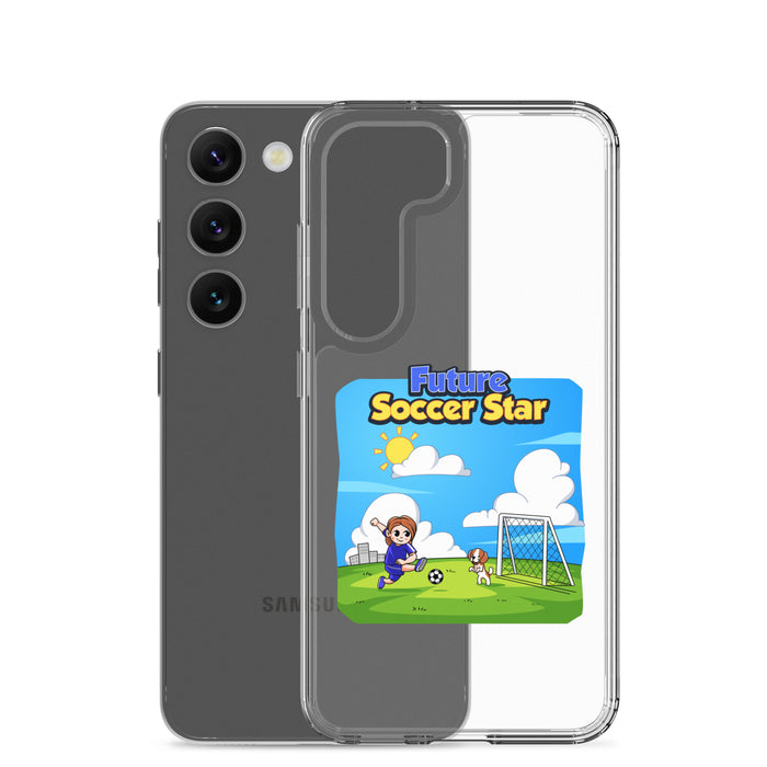 Samsung® Clear Case - Future Soccer Star