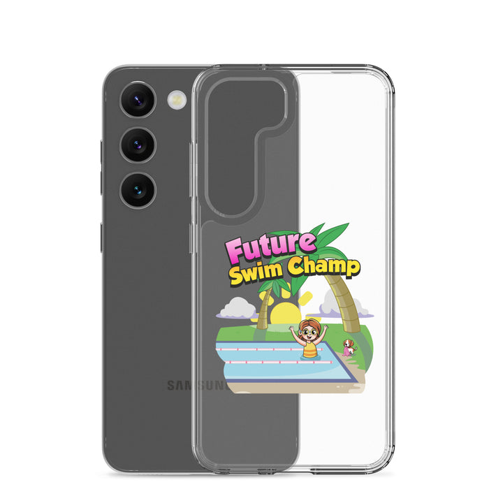 Samsung® Clear Case - Future Swim Champ