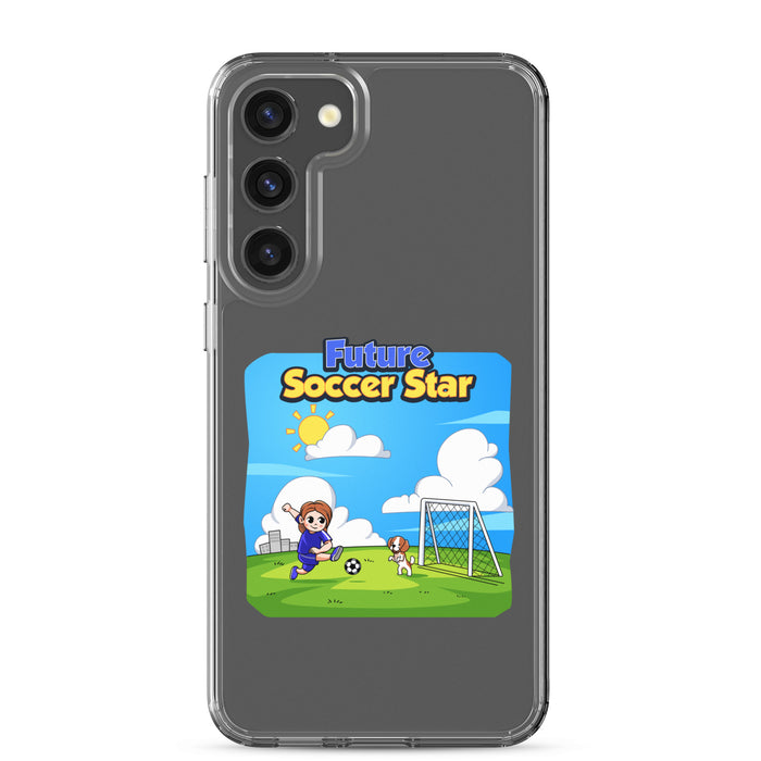 Samsung® Clear Case - Future Soccer Star