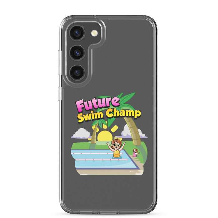 Samsung® Clear Case - Future Swim Champ