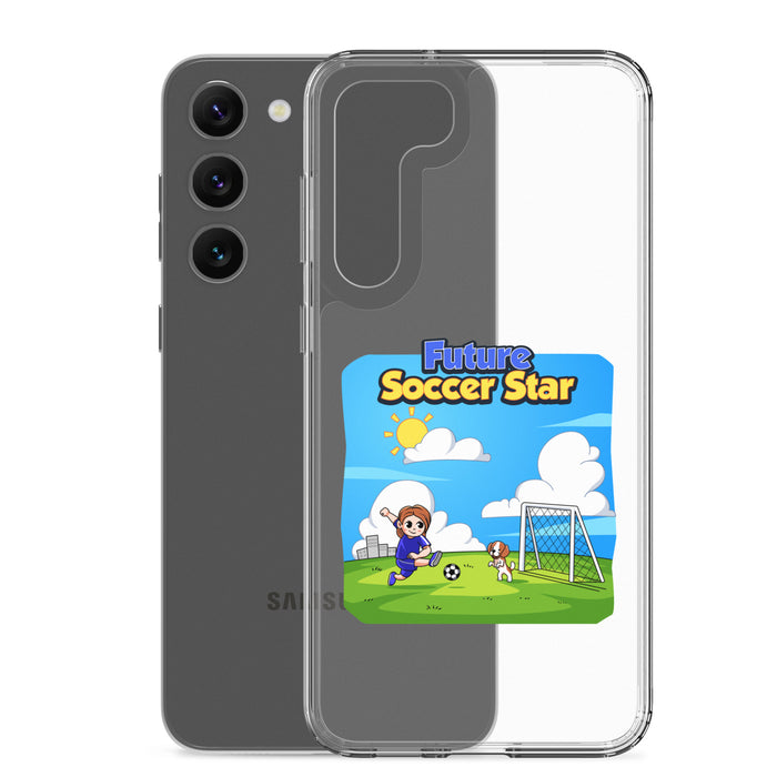 Samsung® Clear Case - Future Soccer Star