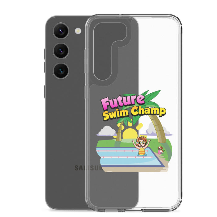 Samsung® Clear Case - Future Swim Champ