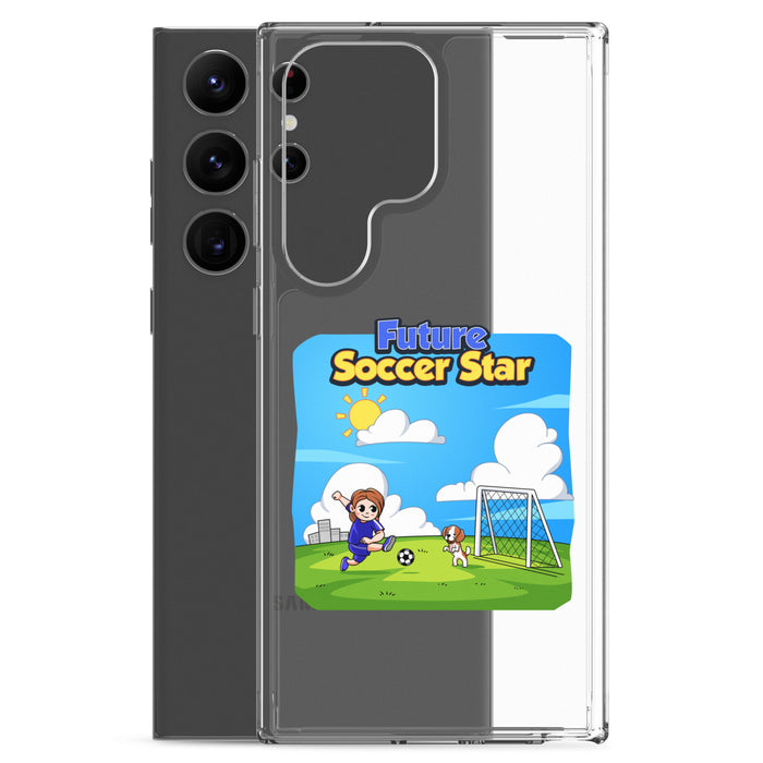 Samsung® Clear Case - Future Soccer Star