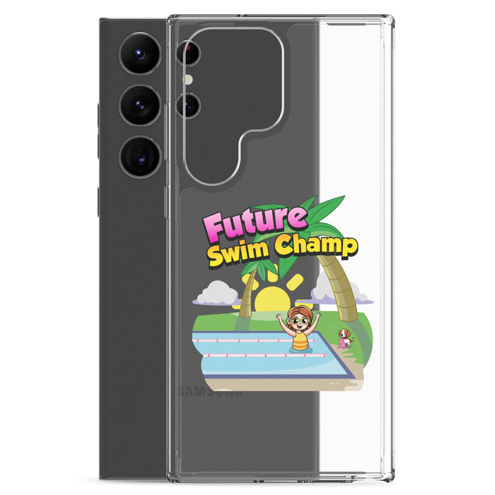 Samsung® Clear Case - Future Swim Champ