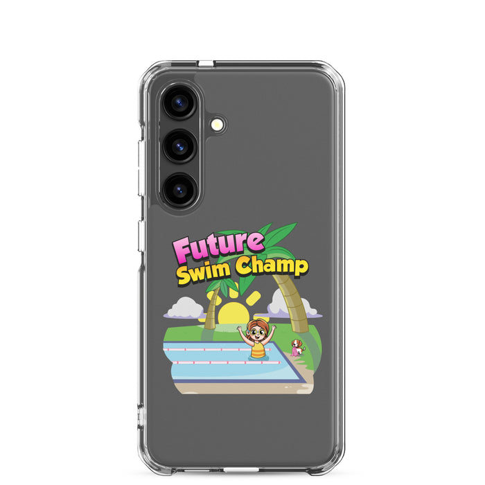 Samsung® Clear Case - Future Swim Champ