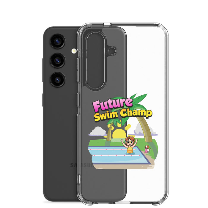 Samsung® Clear Case - Future Swim Champ