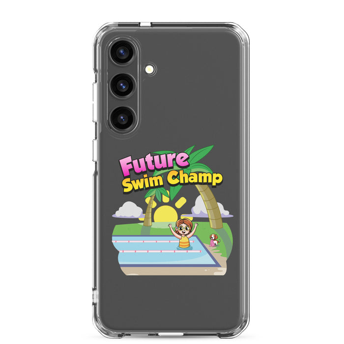 Samsung® Clear Case - Future Swim Champ