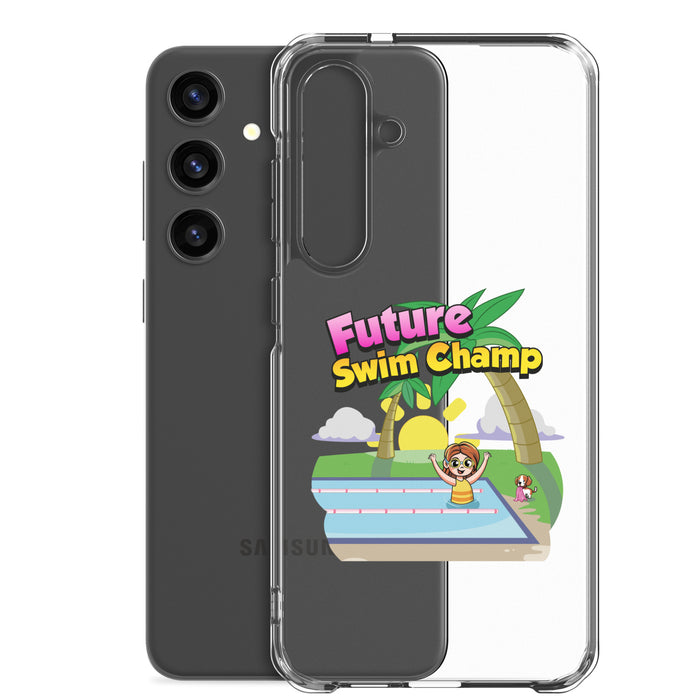 Samsung® Clear Case - Future Swim Champ