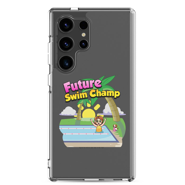 Samsung® Clear Case - Future Swim Champ