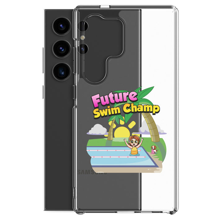 Samsung® Clear Case - Future Swim Champ