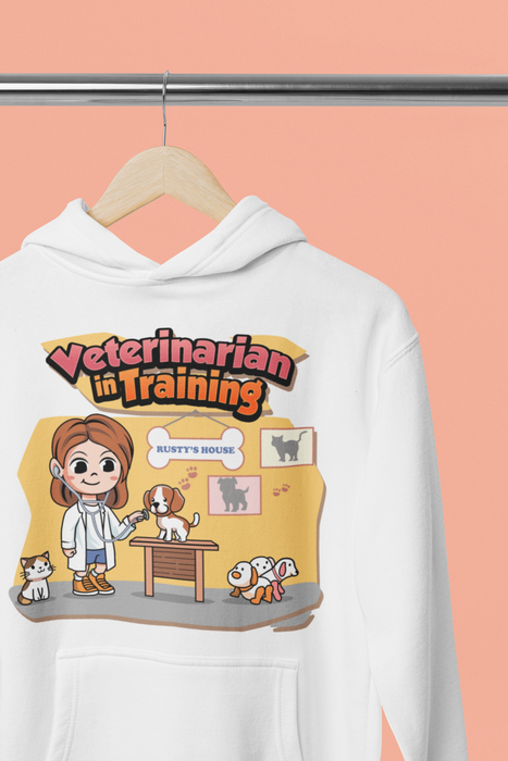 Confidence Hoodie - Veterinarian in Training - Youth