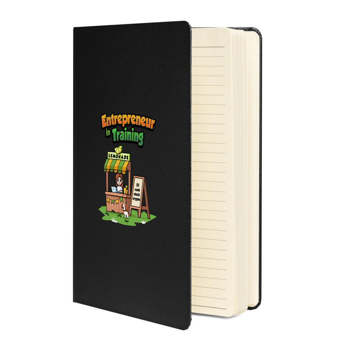 Hardcover bound notebook - Entrepreneur in Training