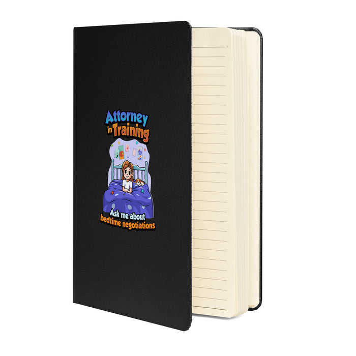 Hardcover bound notebook - Attorney in Training