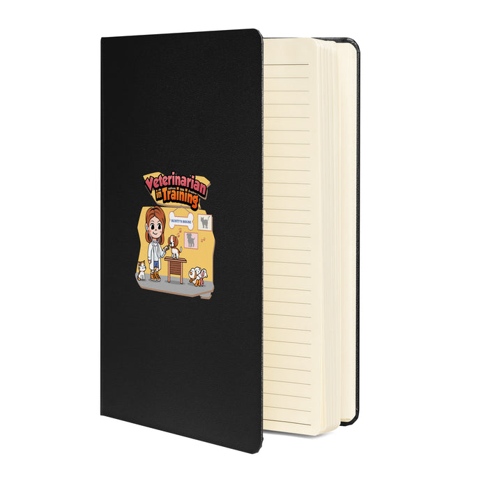 Hardcover bound notebook - Veterinarian in Training