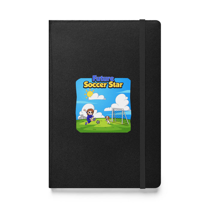 Hardcover bound notebook - Future Soccer Star