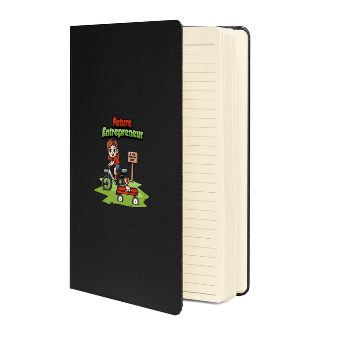 Hardcover bound notebook - Future Entrepreneur