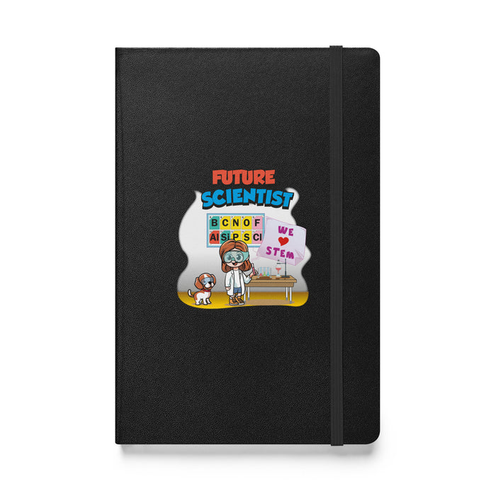 Hardcover bound notebook - Future Scientist