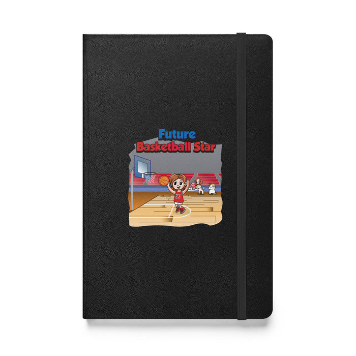 Hardcover bound notebook - Future Basketball Star