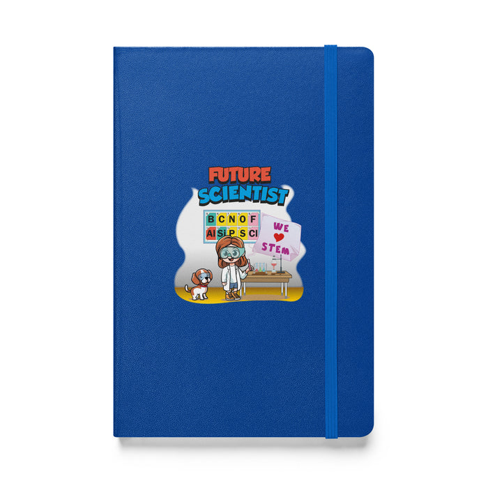 Hardcover bound notebook - Future Scientist