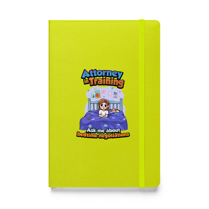 Hardcover bound notebook - Attorney in Training