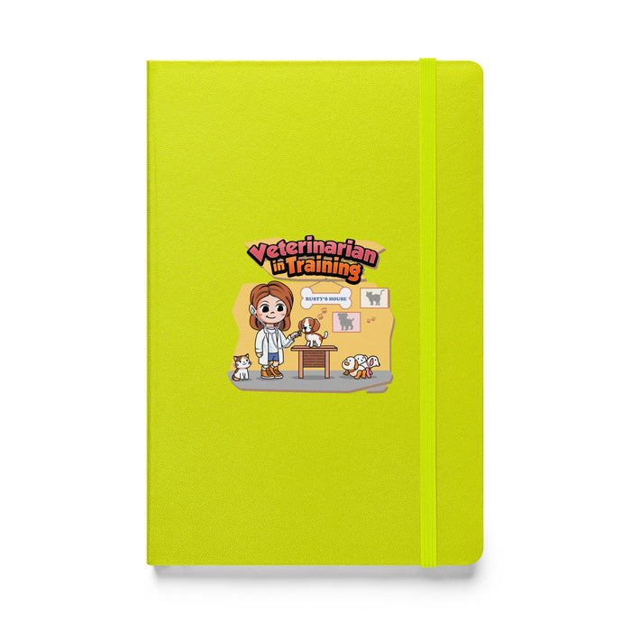 Hardcover bound notebook - Veterinarian in Training