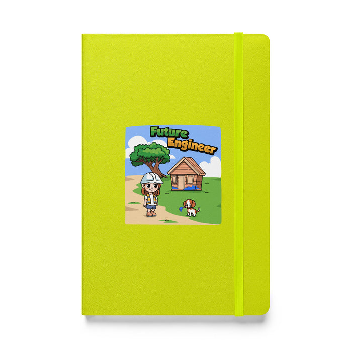 Hardcover bound notebook - Future Engineer