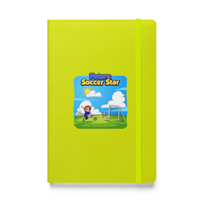 Hardcover bound notebook - Future Soccer Star