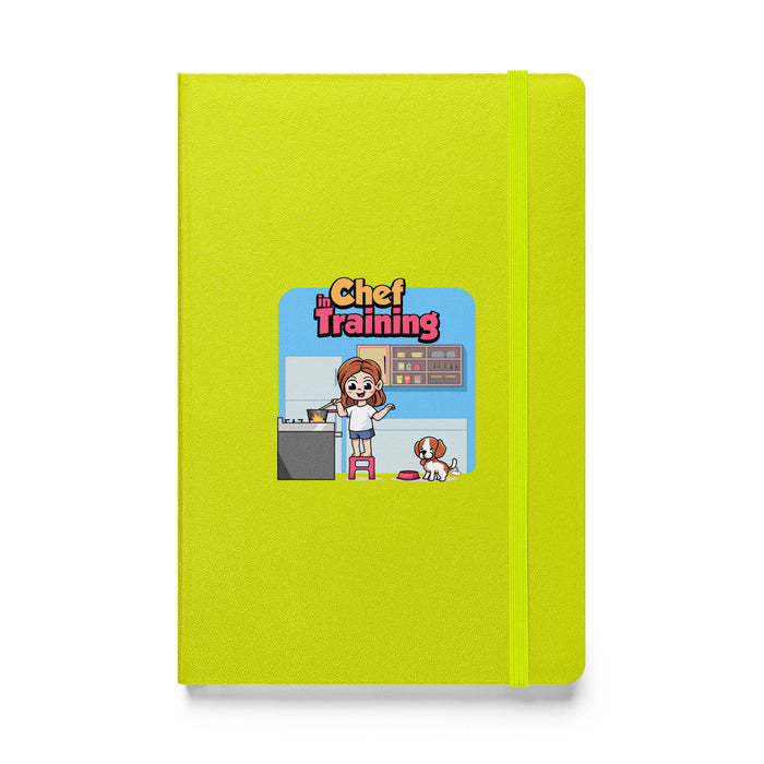 Hardcover bound notebook - Chef in Training