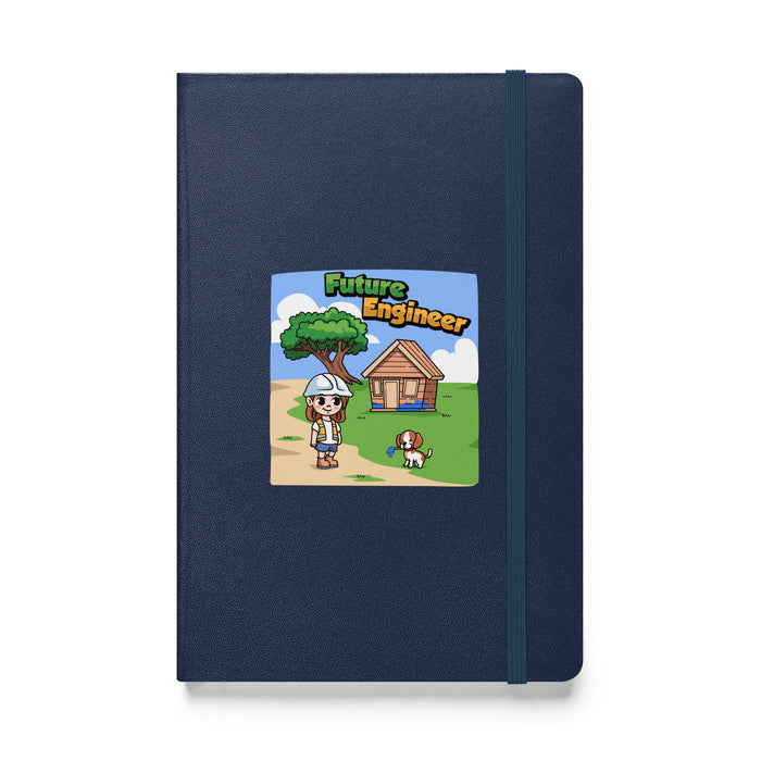 Hardcover bound notebook - Future Engineer