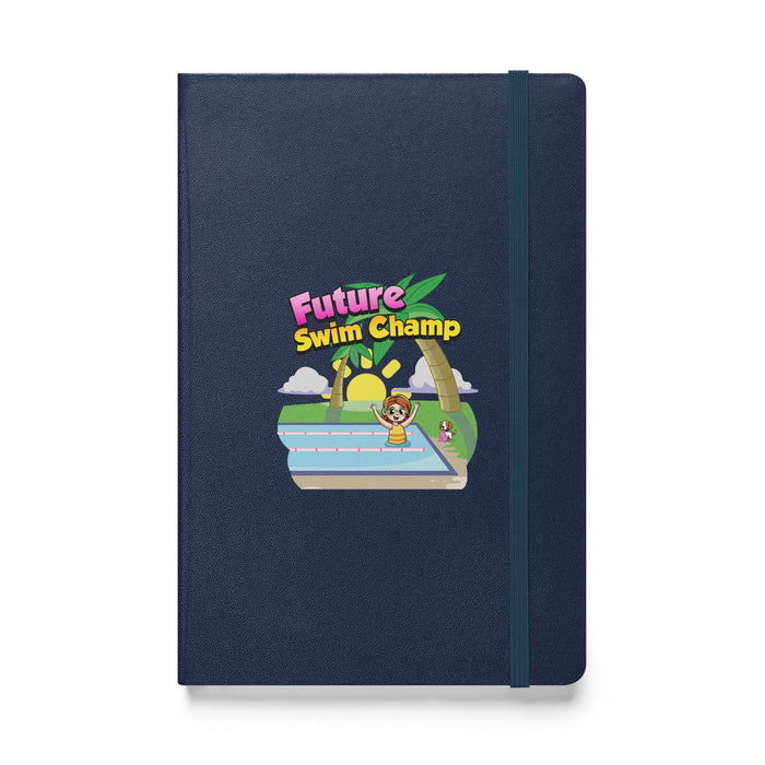 Hardcover bound notebook - Future Swim Champ