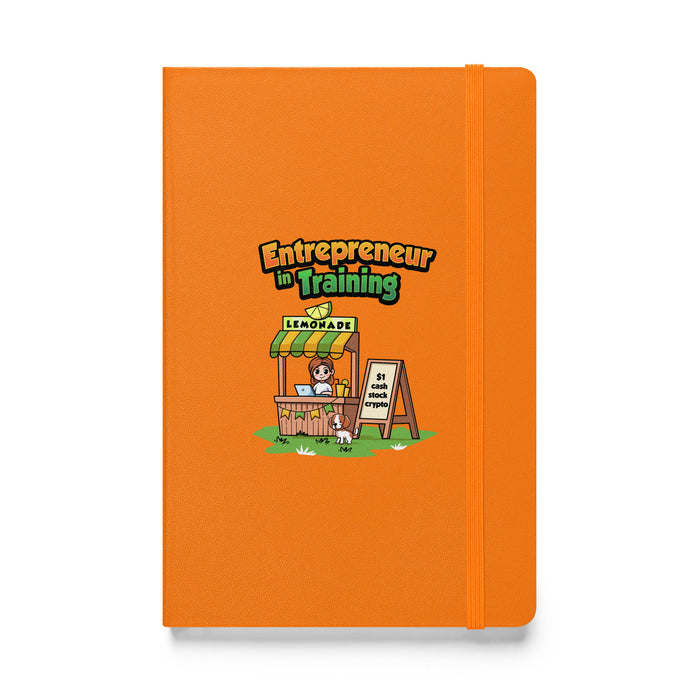 Hardcover bound notebook - Entrepreneur in Training