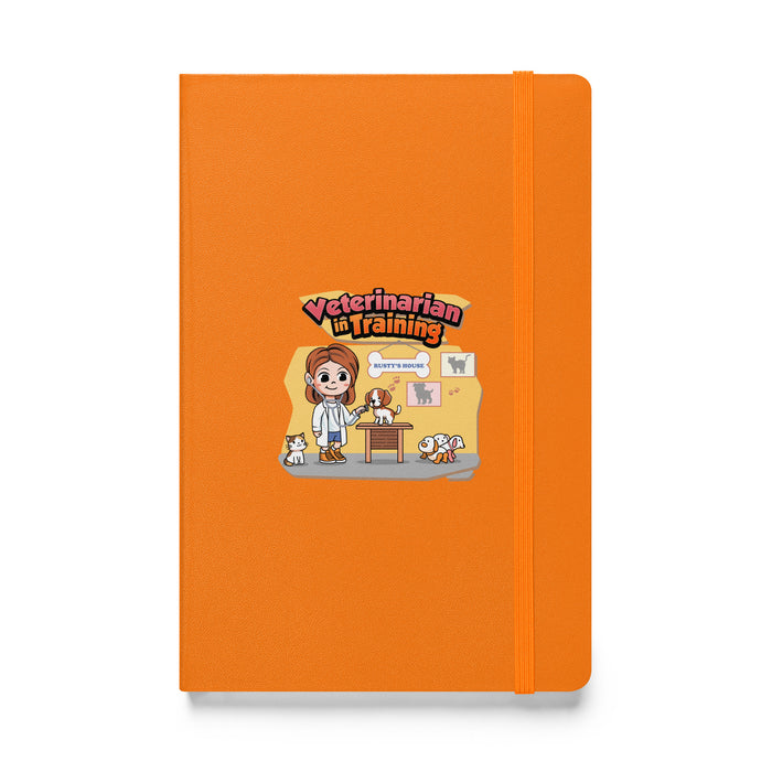 Hardcover bound notebook - Veterinarian in Training